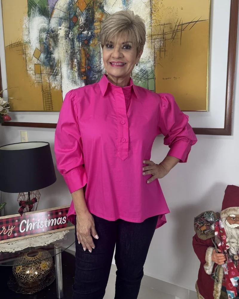 Blusa Judith en Popelina