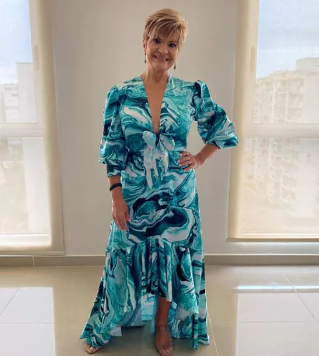 Vestido Maia Marmolizado